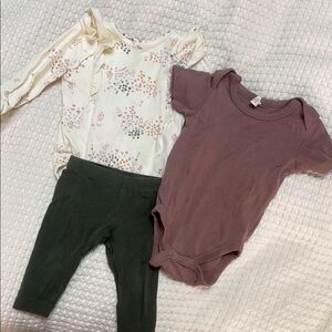 Organic cotton bundle (3-6mo) - Pehr and Colored Organics